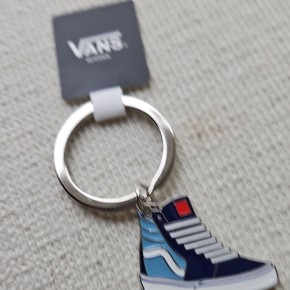 Vans Navy and Light Blue Sneaker Keychain - Picture 8 of 10